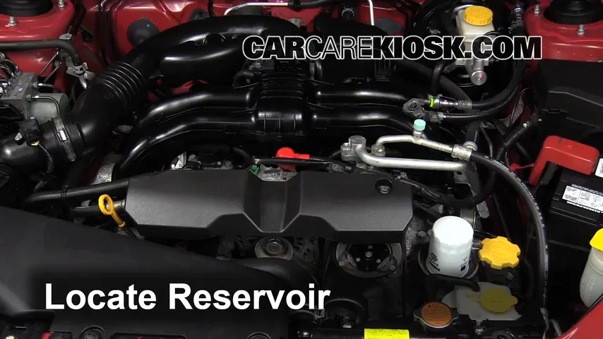 2011 Subaru Forester X 2.5L 4 Cyl. Windshield Washer Fluid